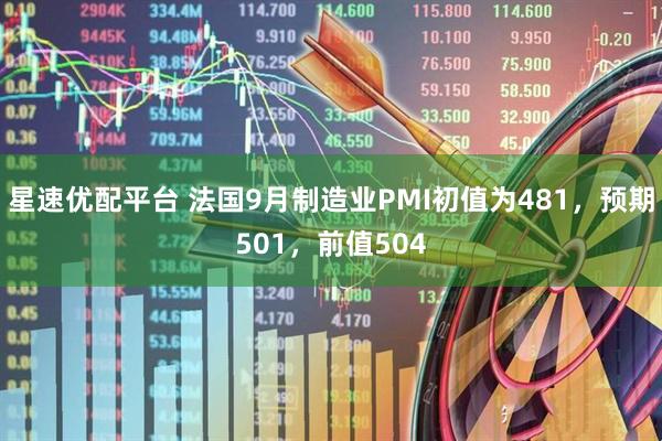 星速优配平台 法国9月制造业PMI初值为481，预期501，前值504